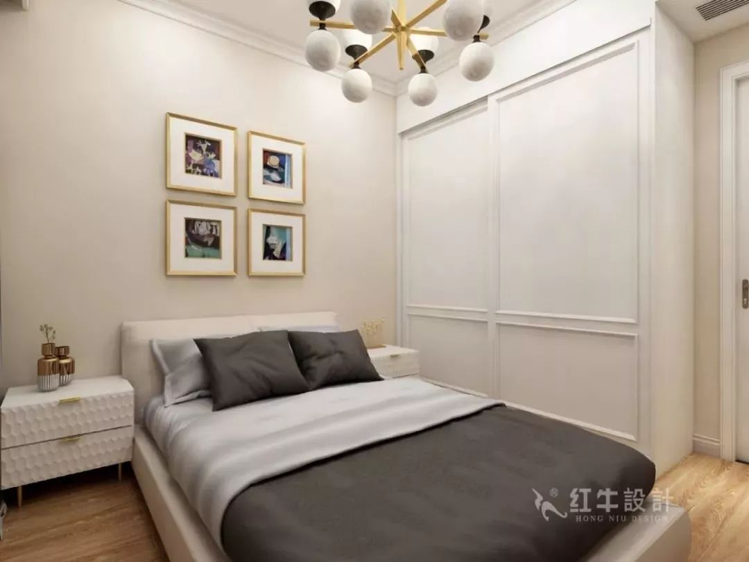 南京海赋尚城122㎡现代风格--打造高品质时尚家居08次卧